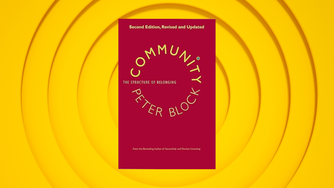 Community: The Structure of Belonging