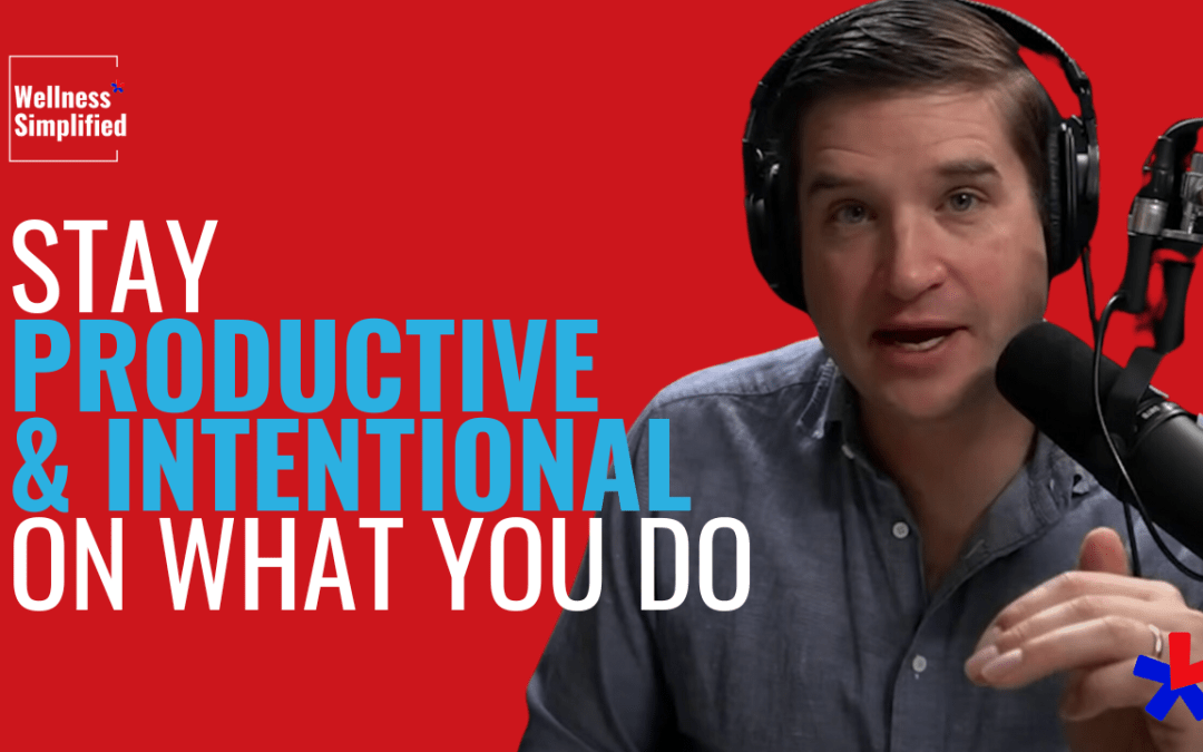 Stay Productive and Intentional on What You Do | Cal Newport
